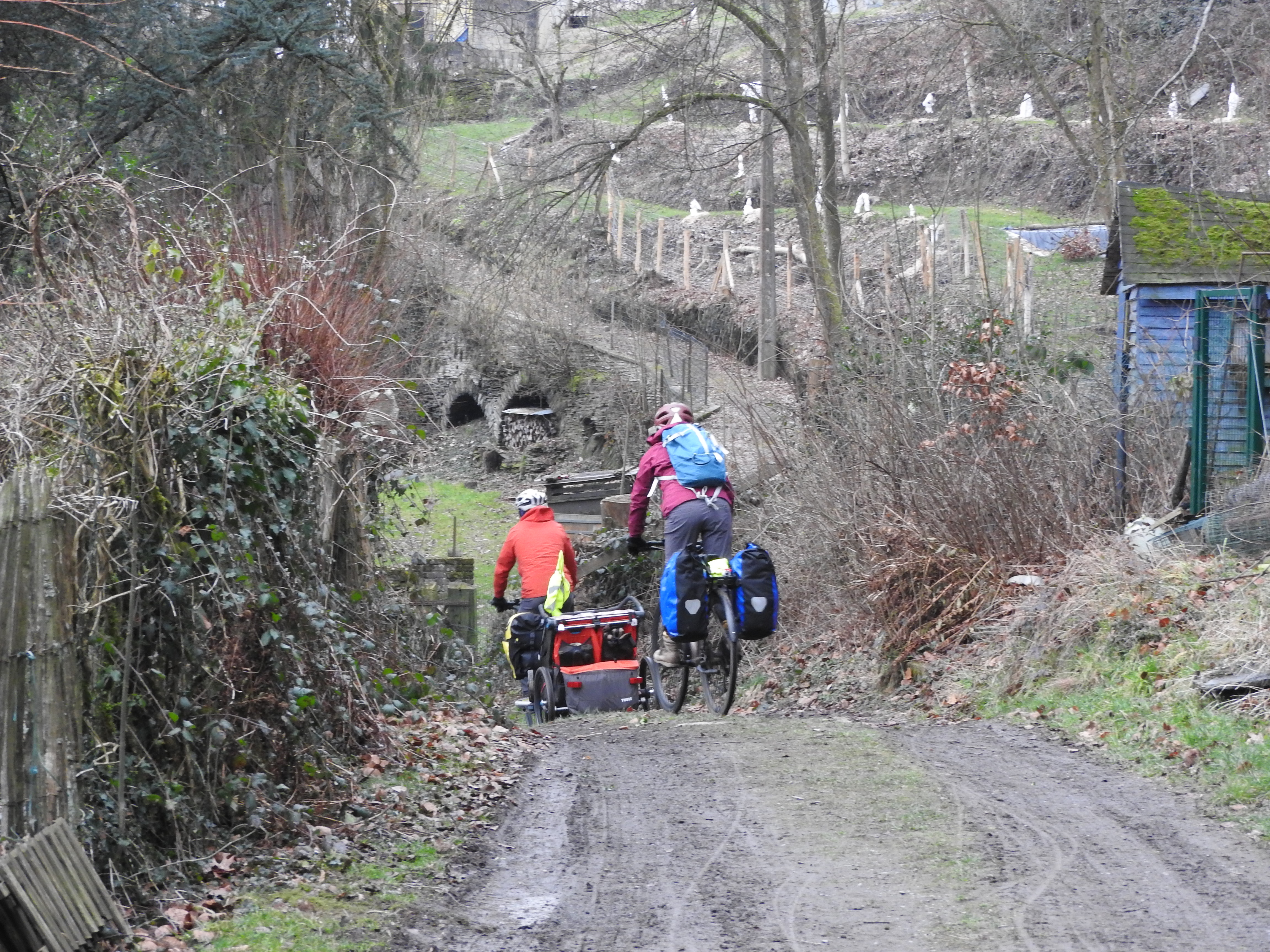 Nous rejoindre en train et à vélo